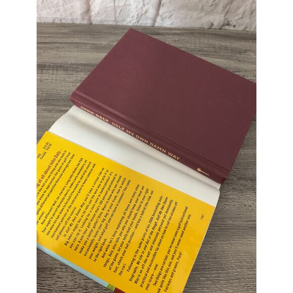 2007 Hardback “Golf My Own Damn Way” John Daly - Picture 3 of 6